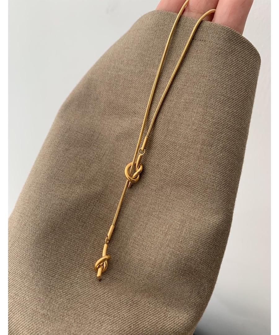 結び目◆セーターチェーン【e-70061】