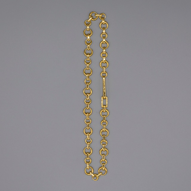ID link necklace Gold
