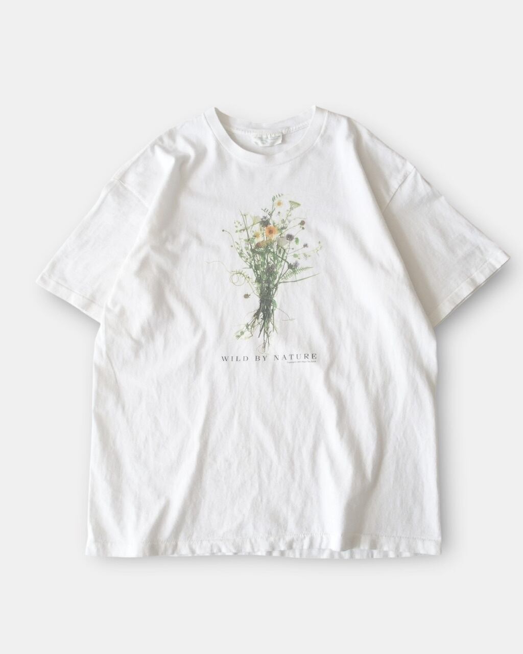 Flower T-shirt 90s made in usa