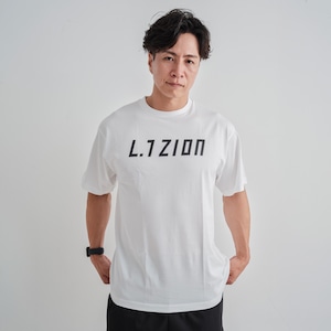 CT26-002 COTTON TEE  WHT/BLK