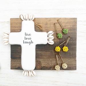 Braided color flower peirce