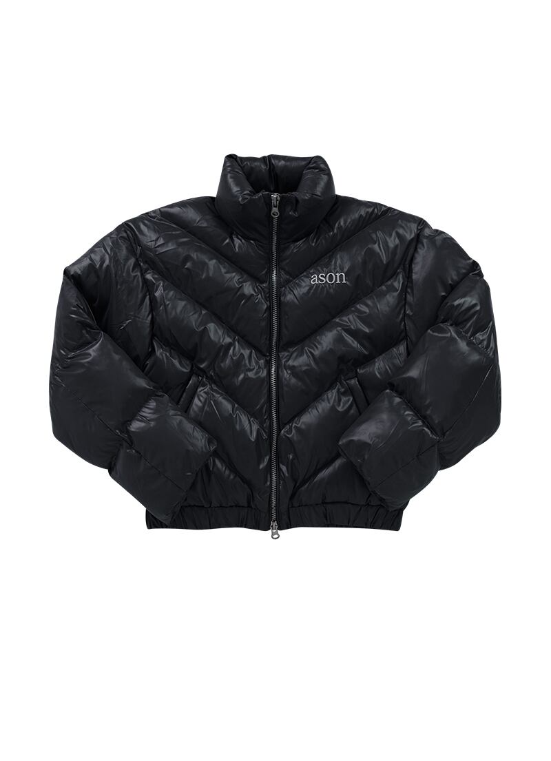 【as\"on】アズオン BETTY PUFFER JACKET ダウンジャケット as