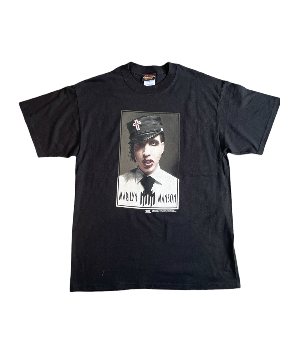 VINTAGE DEAD STOCK 00s ROCK BAND T-shirt -Marilyn Manson ...