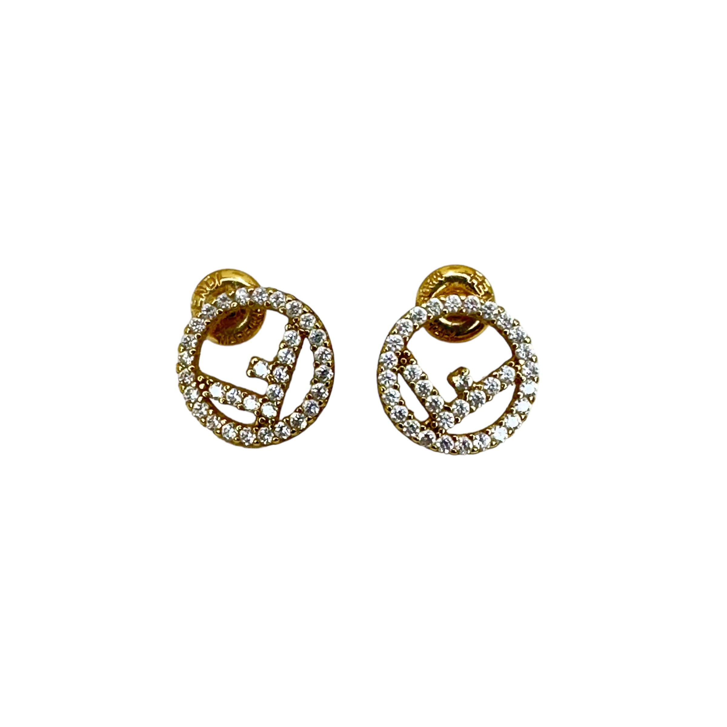 FENDI フェンディ エフイズ ピアス ゴールド 12424-202312 | rean