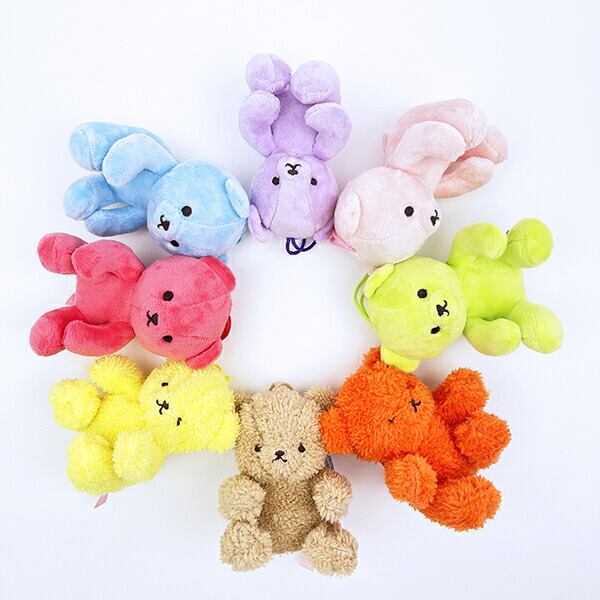 値下げ　テテグクぬいぐるみ2体とステッカー・バッジセット クマアンドベアープロデュース 推しハグベア ぬいぐるみ (ブルー