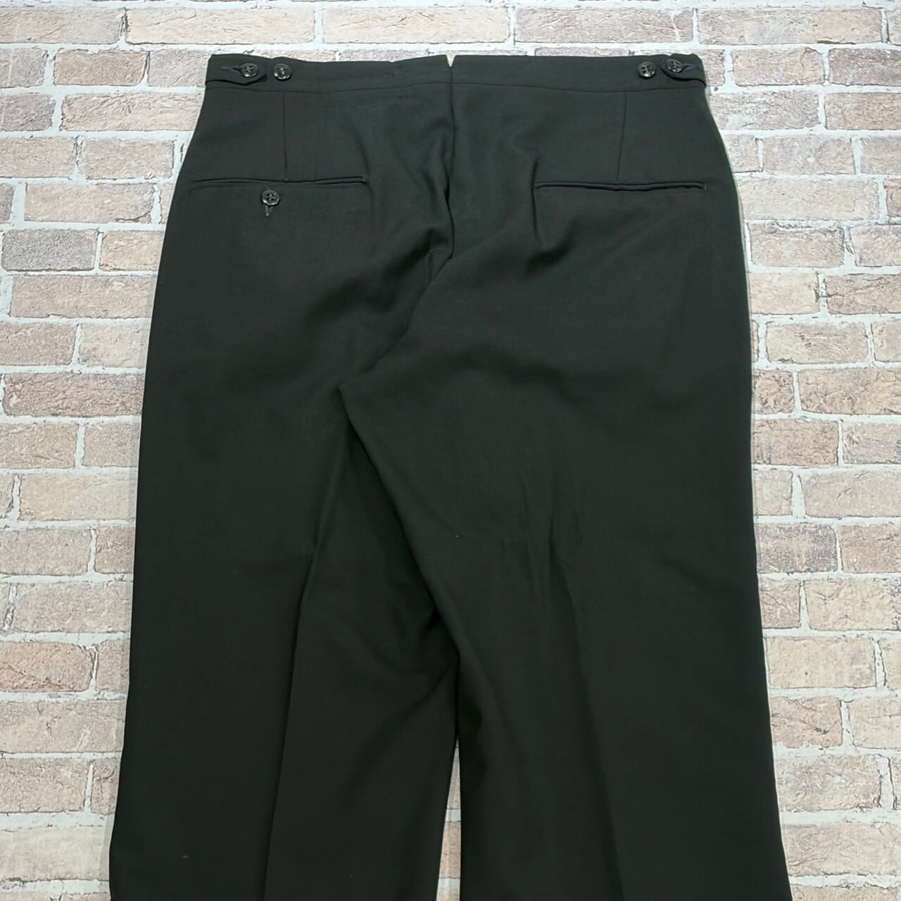 Ⓚ1950s~60s SIDE LINE SLACKS BLACK | safarionline