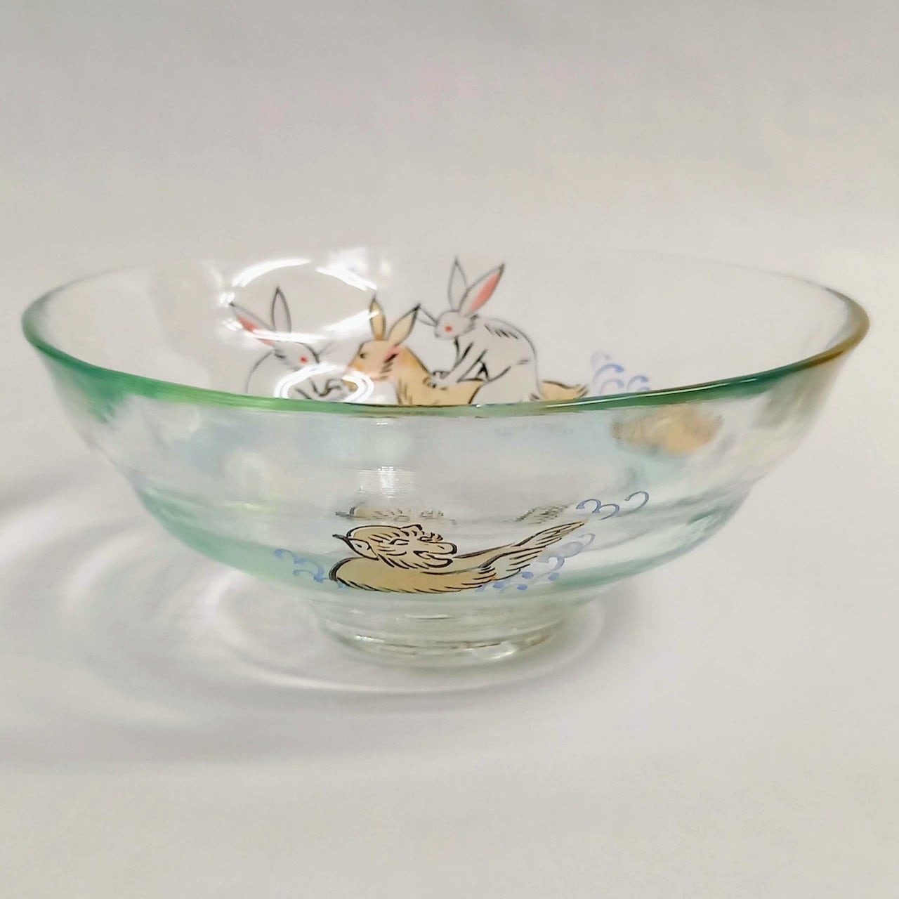 大幅値下げ‼️新品‼️岡本寛　硝子平　茶碗 新品‼️岡本寛硝子平茶碗