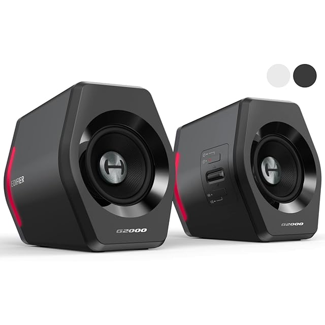 Edifier G2000 32W RGB ゲーミング スピーカー PC パソコン PS5 ゲーム