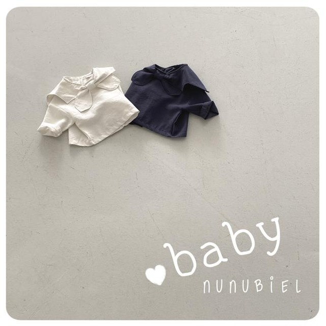 【取寄】nunubiel｜bebe tie blouse｜ベベタイブラウス｜S-L｜baby｜26 autumn