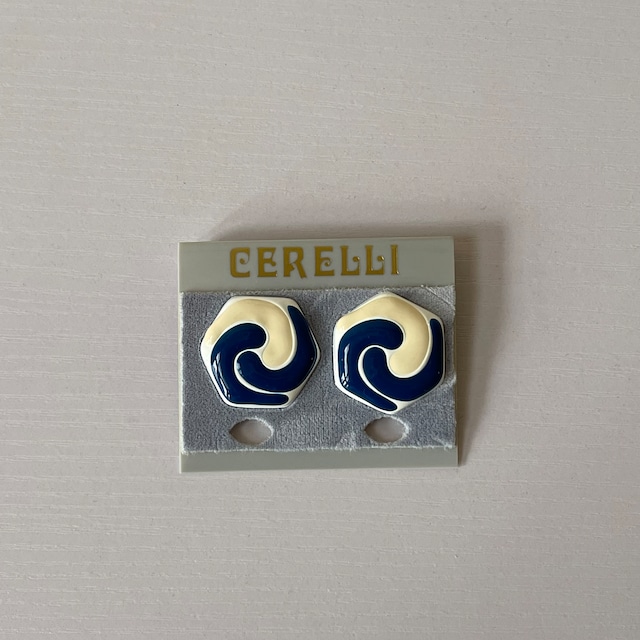 CERELLI 1990s Dead Stock Earrings W67