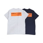One Family Co. / T-Shirt / Name Tag / Gray, Navy