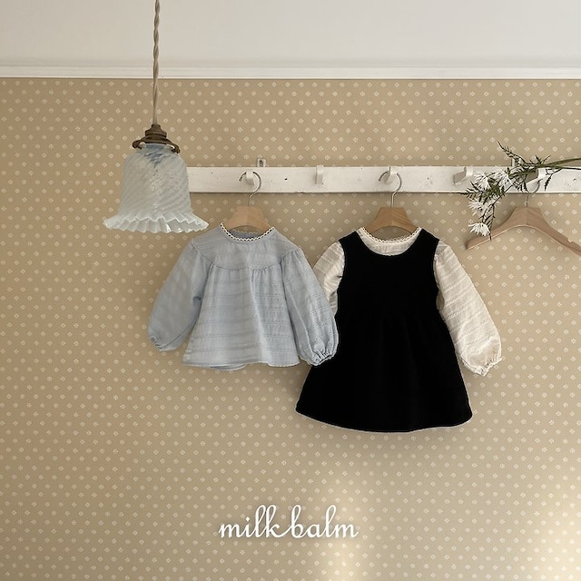 【取寄】milk balm|jude blouse|ジュードブラウス|XS-XL|kids|26 autumn