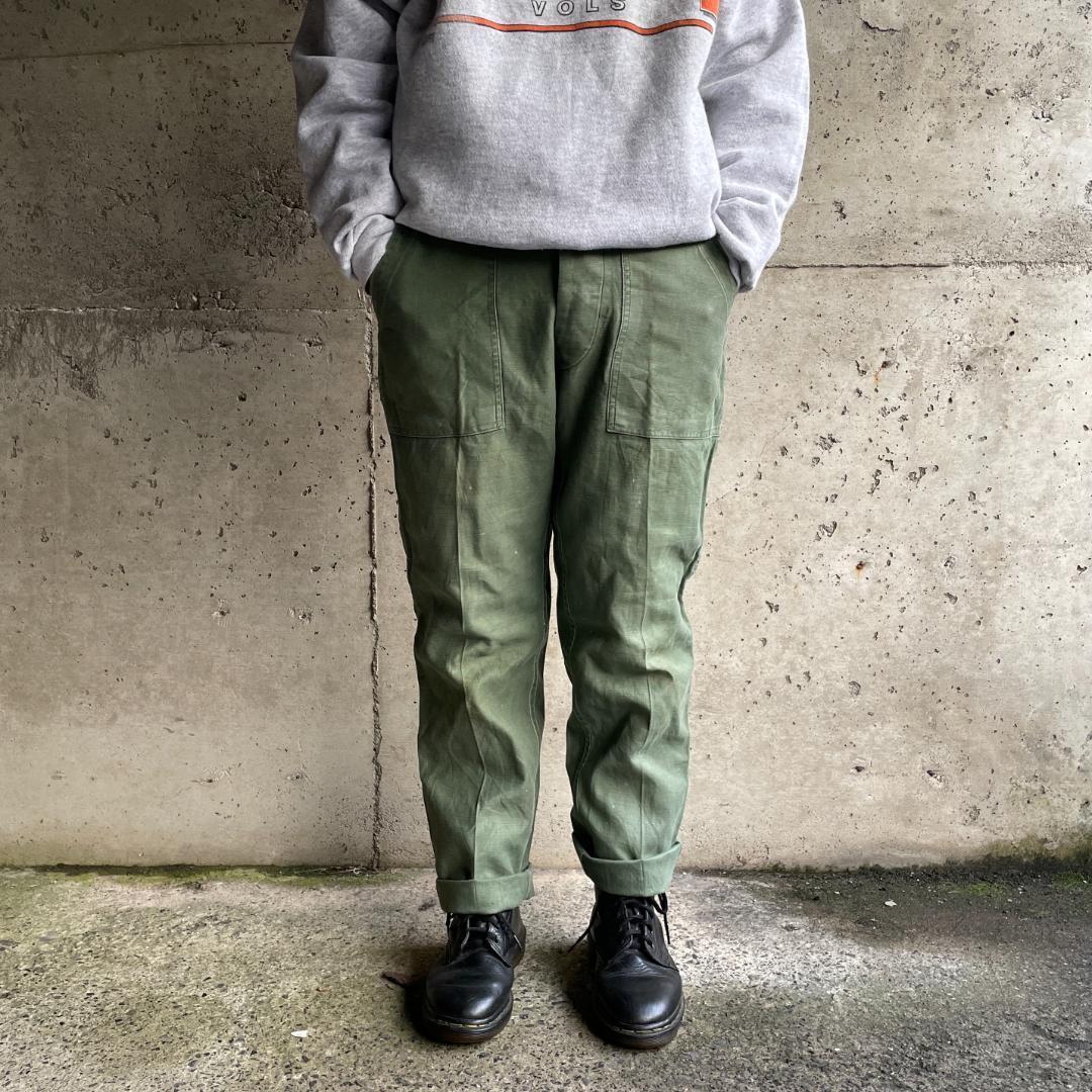 OC19 US ARMY 米軍 アメリカ軍 ベイカーパンツ 60s OG107 | ビンテージ  