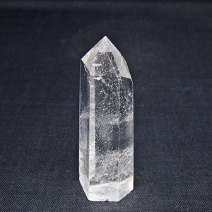 水晶 六角柱 ポイント 置物 一点物 142-11060
