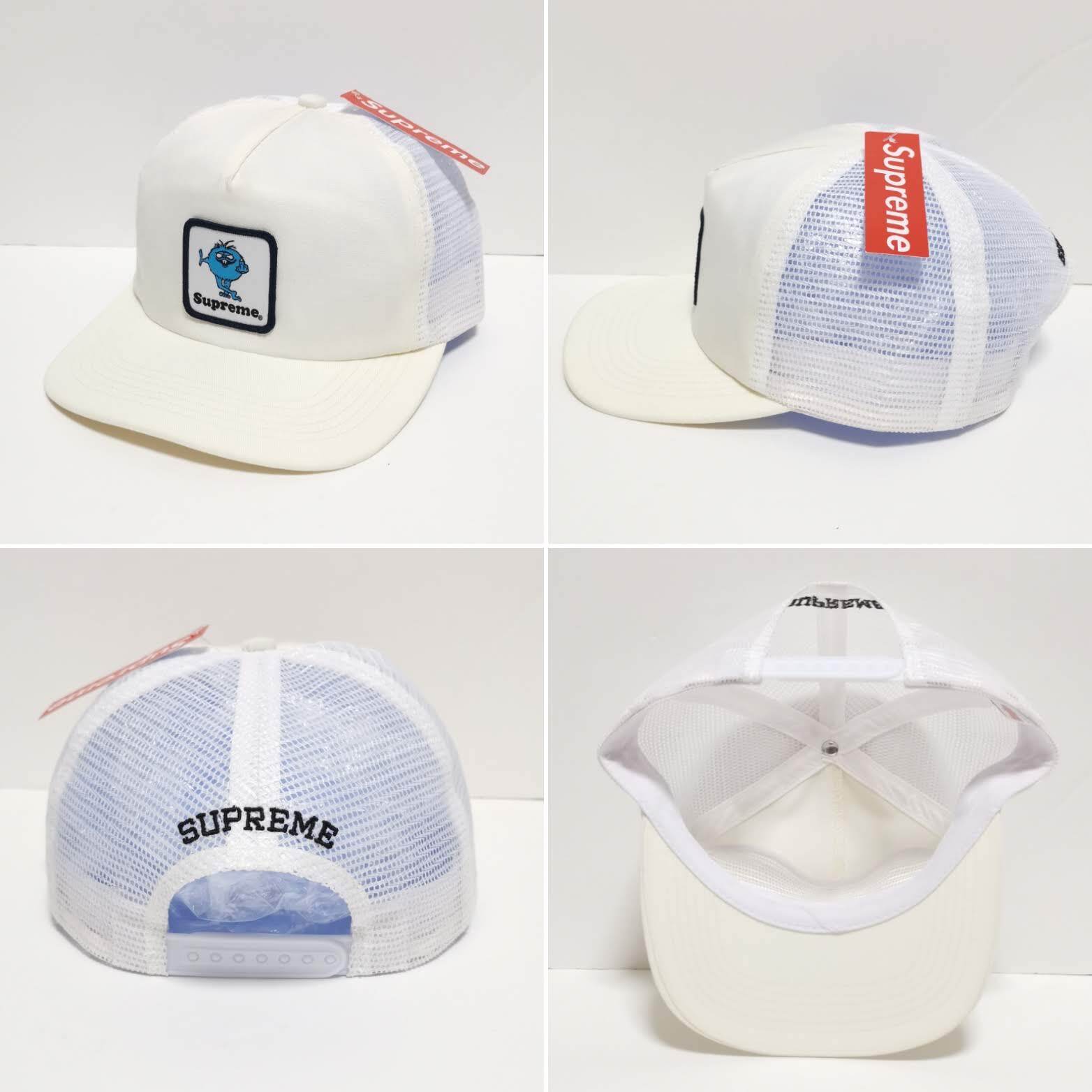 送料無料 シュプリーム SUPREME カマチョ メッシュ キャップ CAP 白 