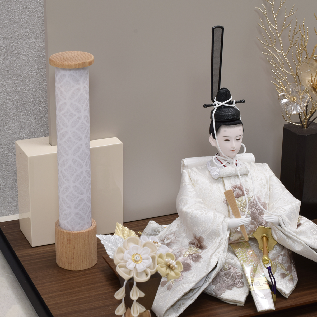 雛人形 親王飾り【環】Tamaki|アクリルケース入り|おしゃれ 雛人形 親王飾り【環】Tamaki|アクリルケース入り|おしゃれ