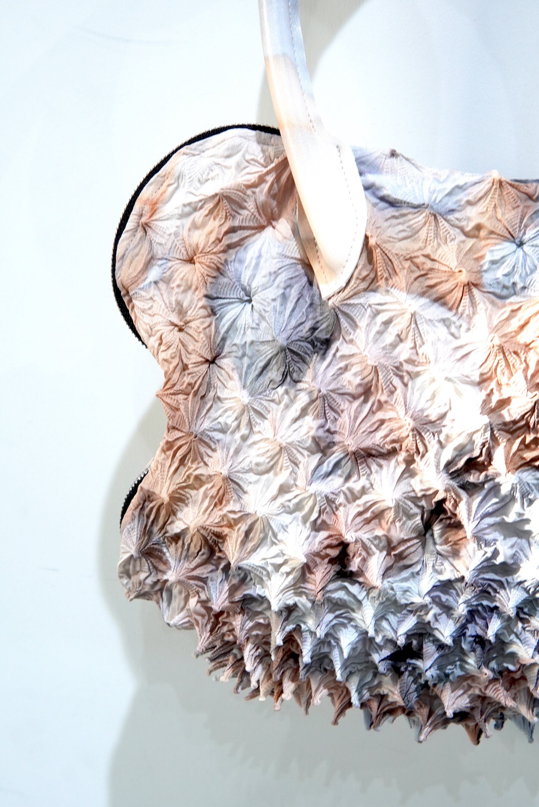 MASU FLOCKY DOLL MINI BAG(PEACH)（MASU / SPIKY HAND BAG