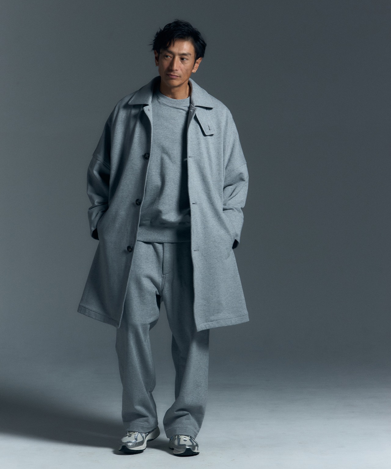 BIG SILHOUETTE SWEAT COAT［HSJ003］