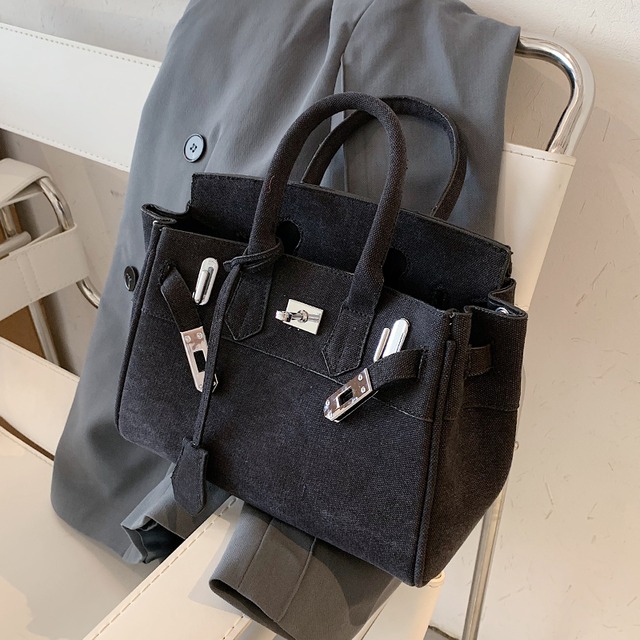 ビッグバッグ女性2020新しい流行のファッションネット赤い帆は古い布バッグミリタリークロスショルダーバッグポータブルプラチナバッグを作りました Tiancai_Wing_Bag76696145476