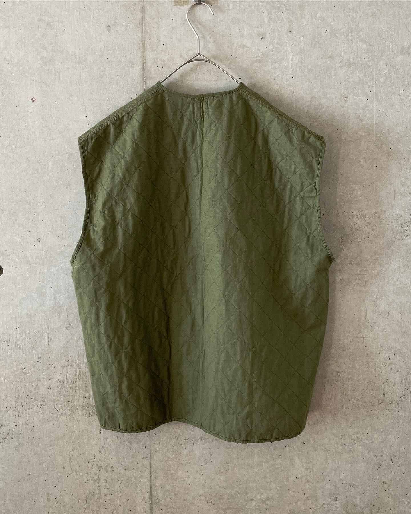 1959 Belgian army quilted cotton vest 1959 Belgian army quilted cotton vest