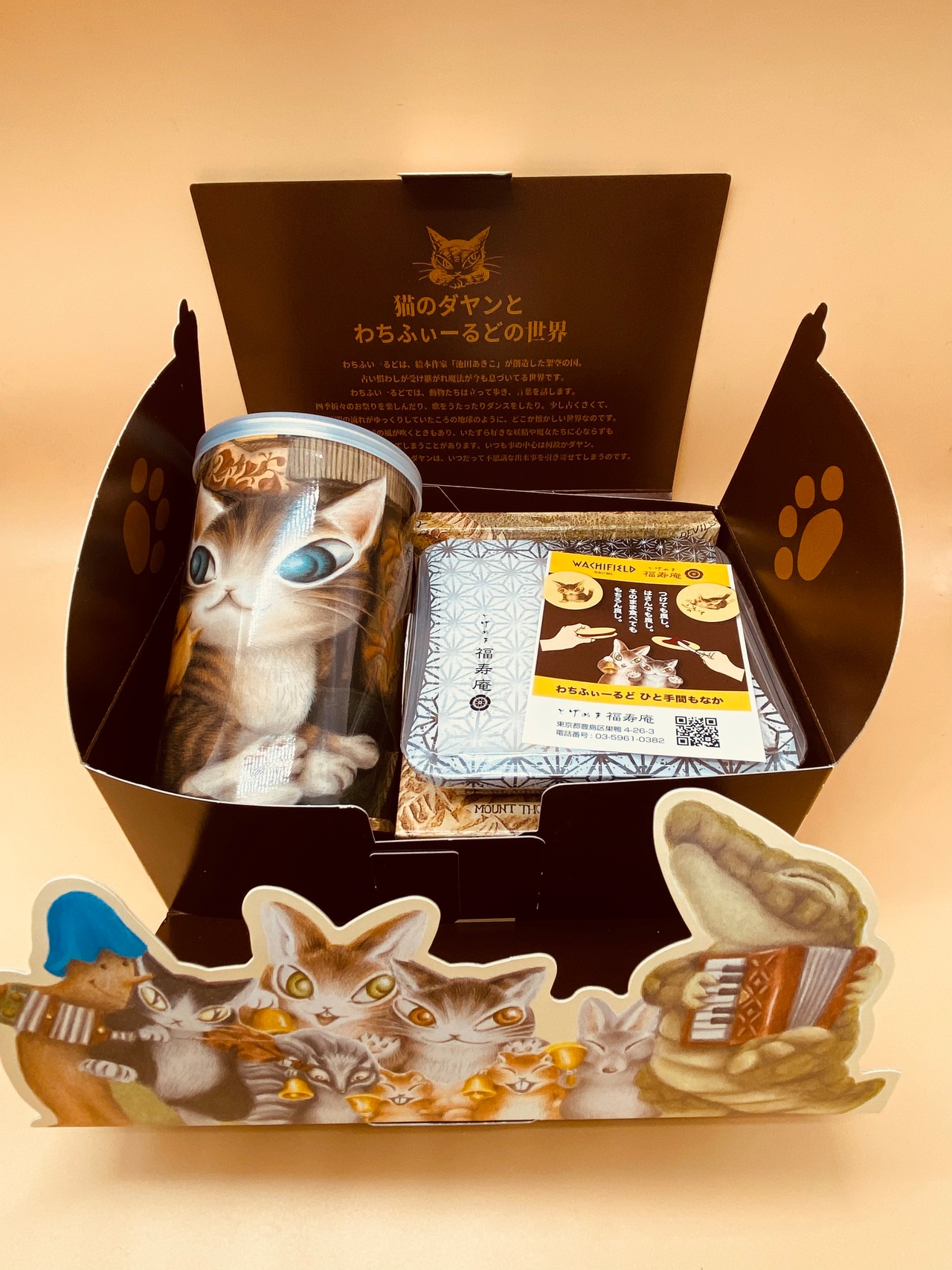 ☆希少品☆ わちふぃーるど 猫のダヤン 万華鏡オルゴール