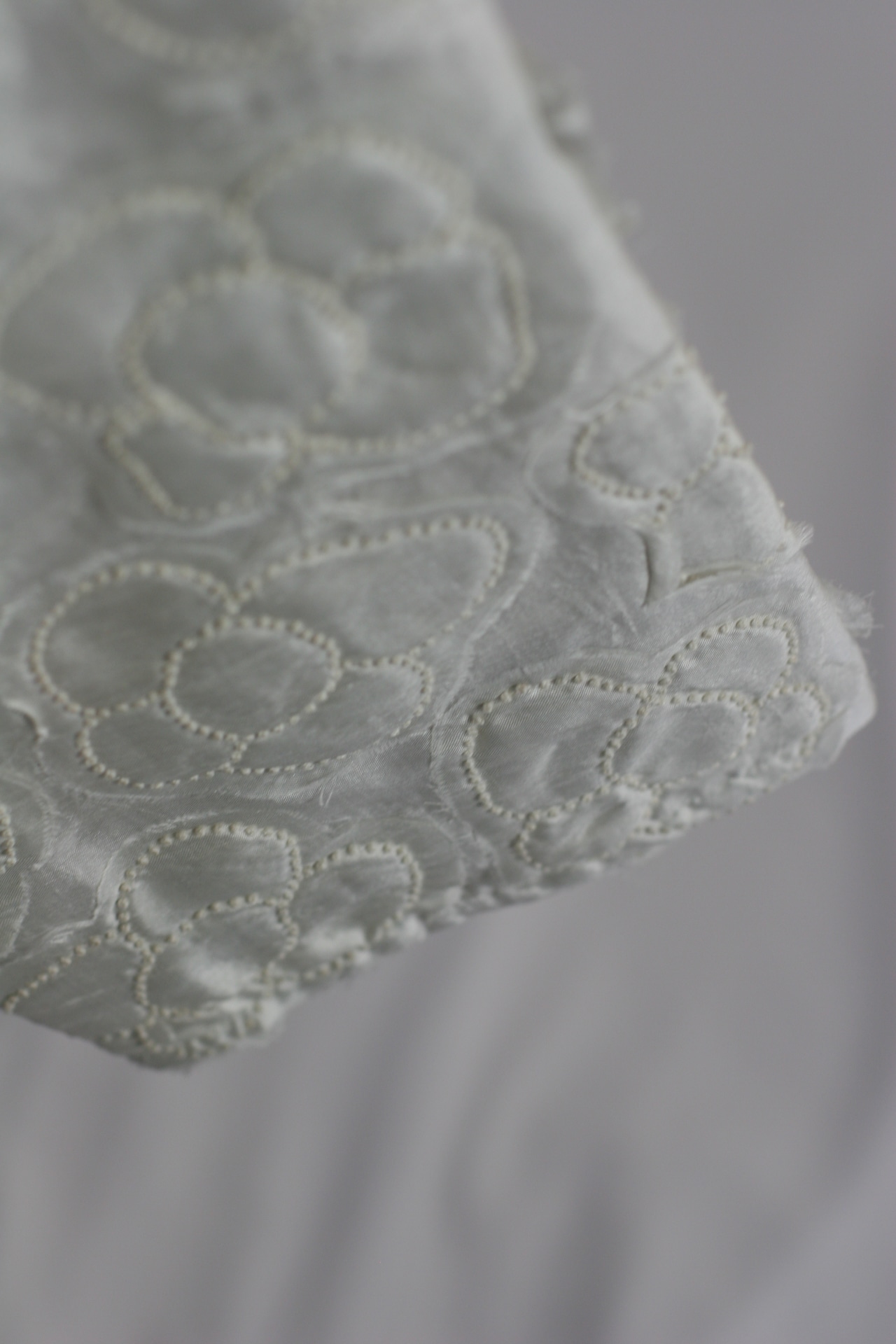 【BUNON】Khadi Silk Flower Quilting Blouson(BN2651)