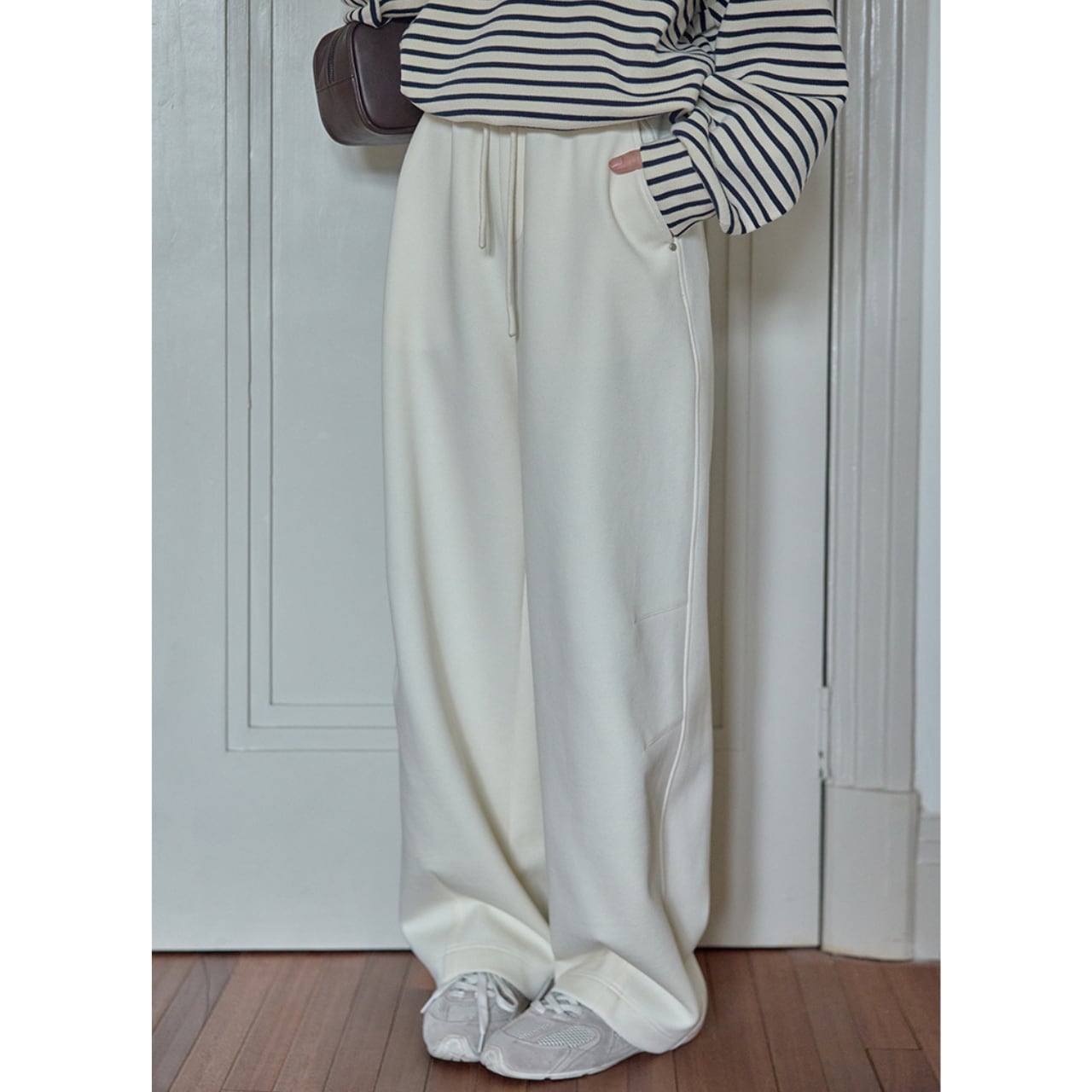 リラックスワイドストレートパンツ PT3483