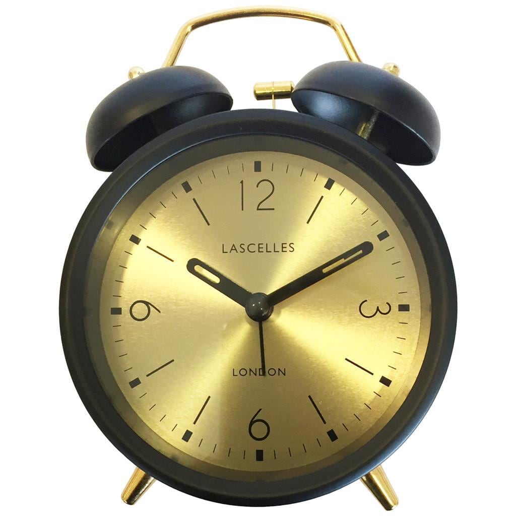 BA-6009】目覚まし時計 アラーム 置き時計 クラシック ブラック