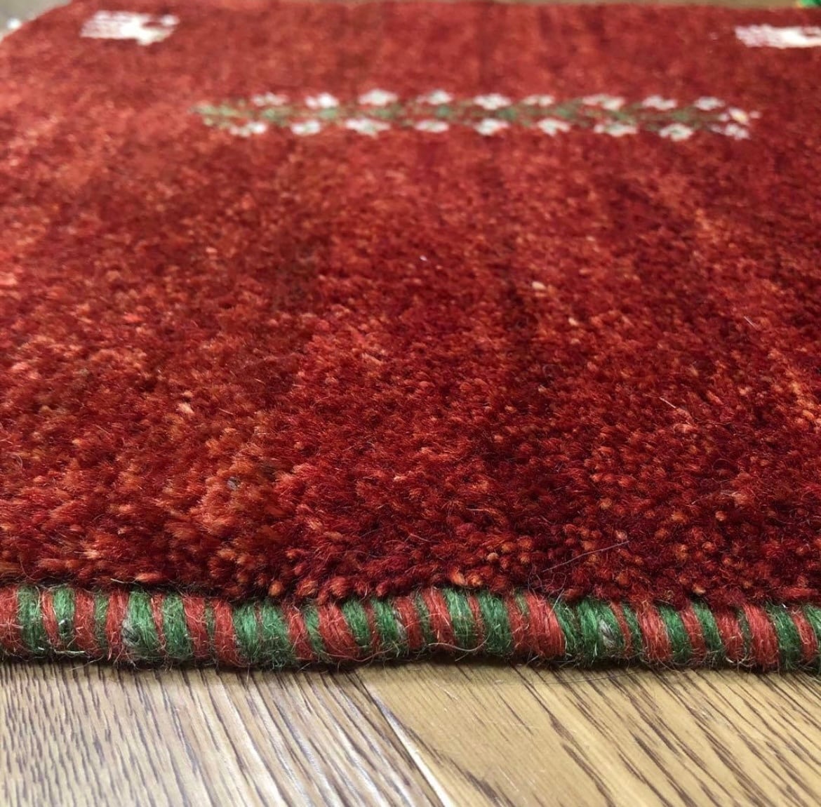 ペルシャギャッベ (ギャベ) チェアマット 椅子の座布団 No.GS-1387