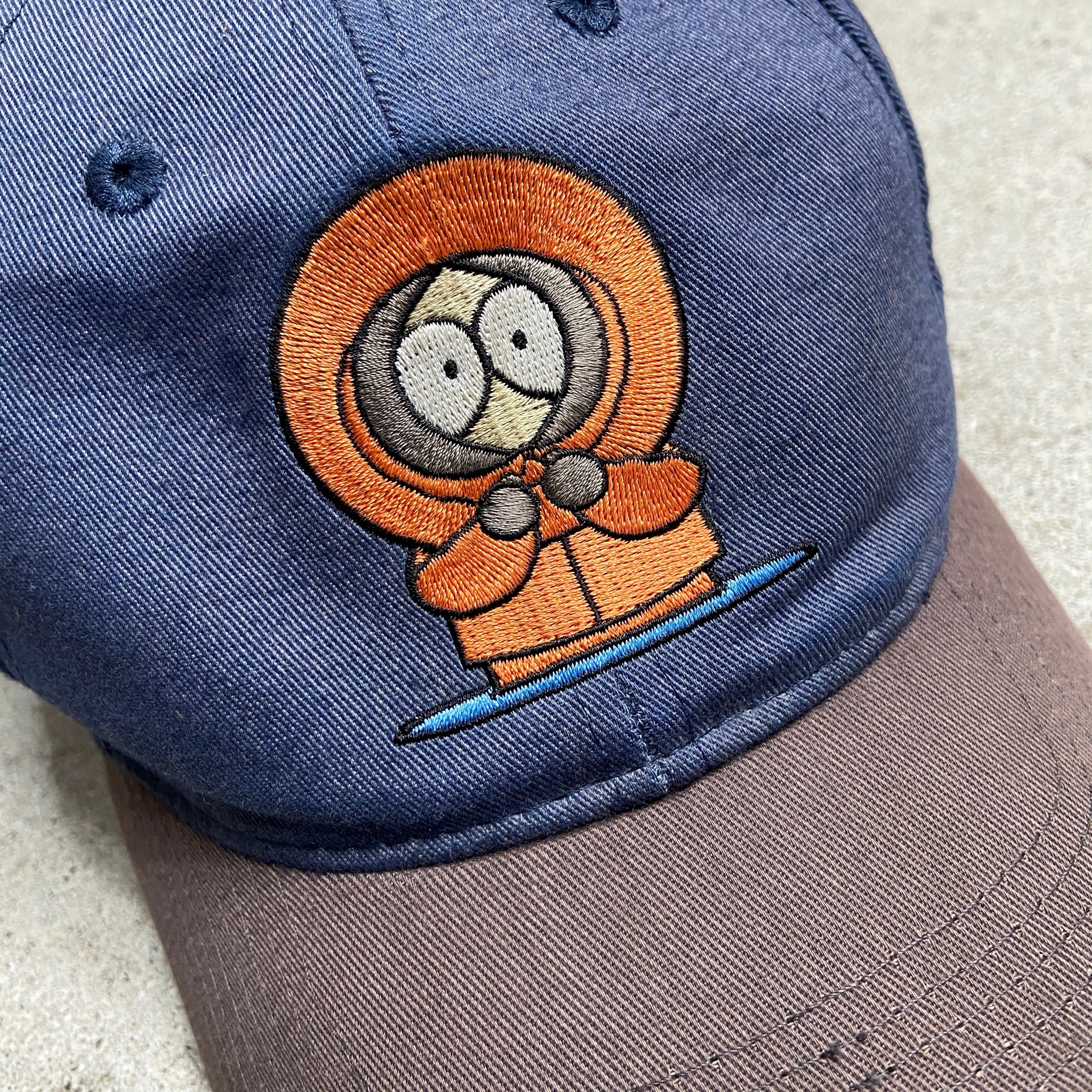 サウスパーク 90s キャップ 90s SOUTHPARK サウスパーク 刺繍ロゴキャップ キャラクター 紺