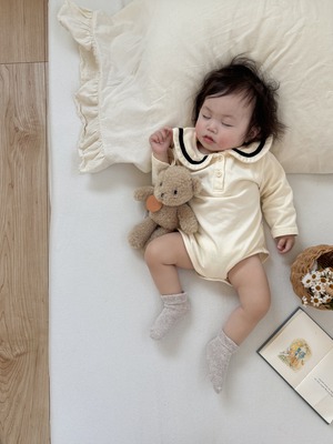 【即納】Sailor Collar Romper