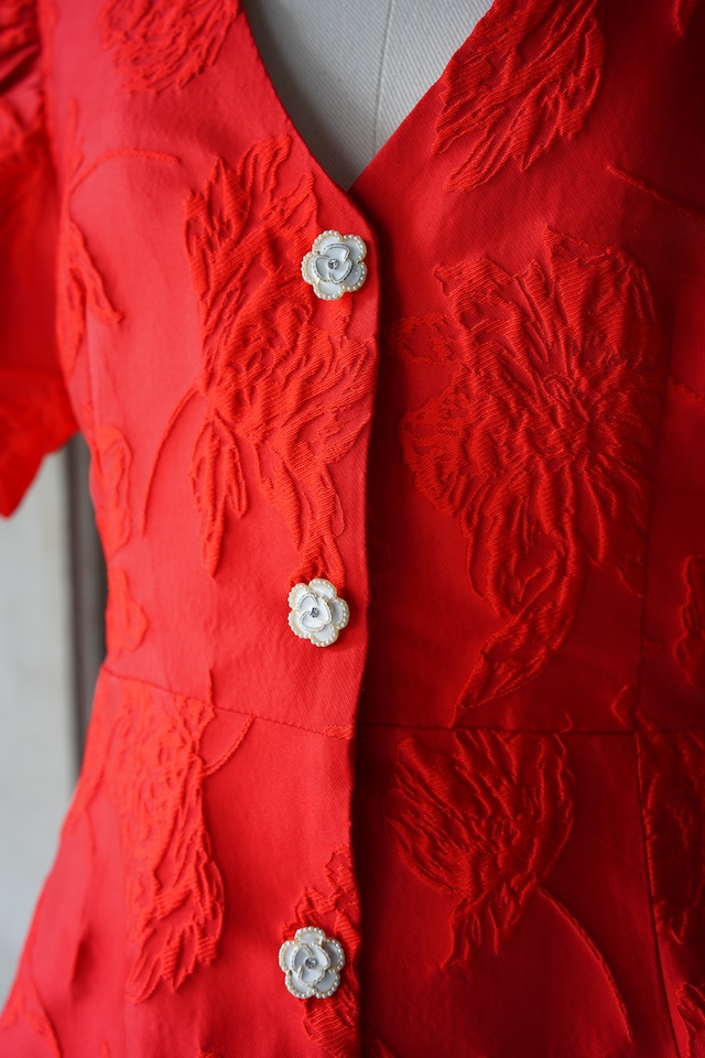 TANSY JACQUARD MINI DRESS