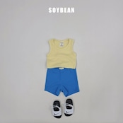 【取寄/韓国直送】SOYBEAN 26/SM ツートンミニミ上下セット|夏服|韓国子供服