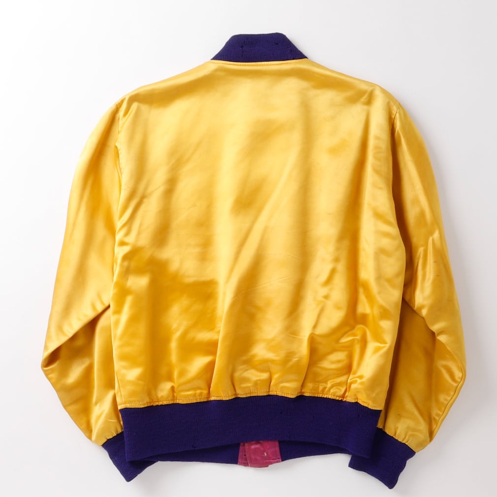 極美品】40s special vintage jacket satin fabric blouson made in