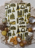 2026Happy Bag No.12 レトロボタン 染めボタン 輸入デザインパーツ／ボタン シェル ナタリーレテ ポストカード