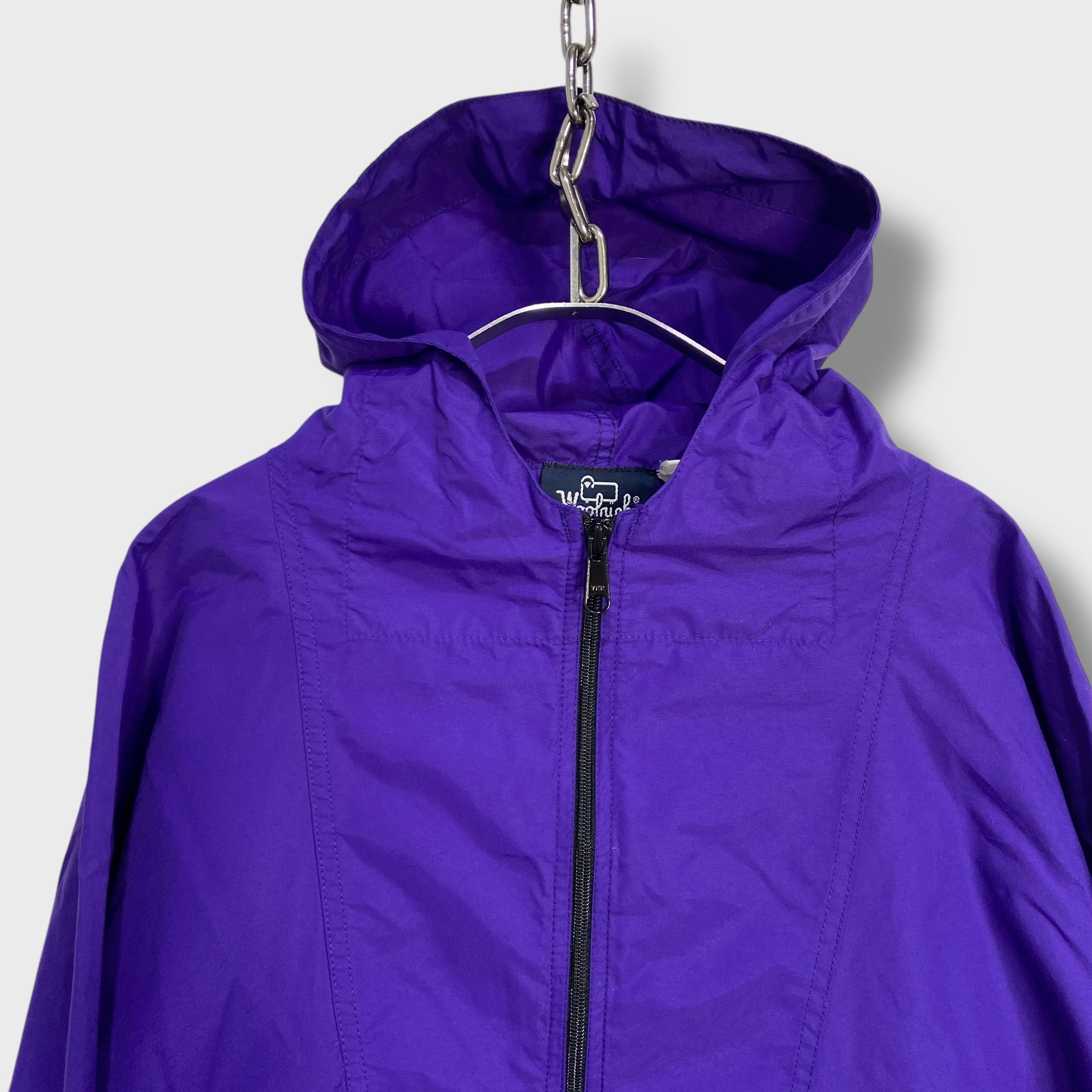 90s Woolrich アノラックパーカー パープル 90s Wool Rich ウール 