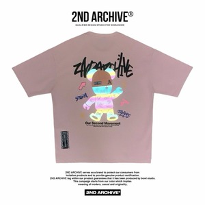 2ND030 2NDARCHIVE Tシャツ 韓国ファッション オーバーサイズ ユニセックス
