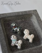 バッグチャーム ブローチ キラリンドッグ ミニサイズ