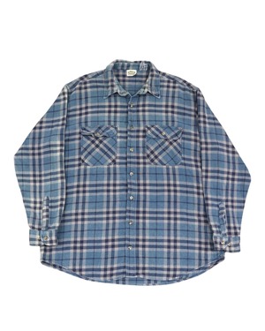90s FIVE BROTHER flannel shirt 2XL