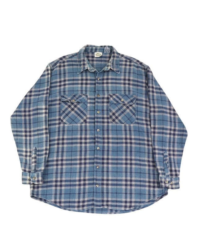 90s FIVE BROTHER flannel shirt 2XL