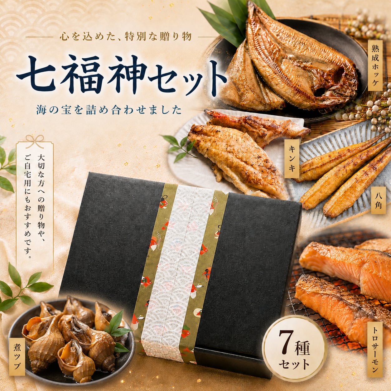 【特別な贈り物に最適】七福神セット