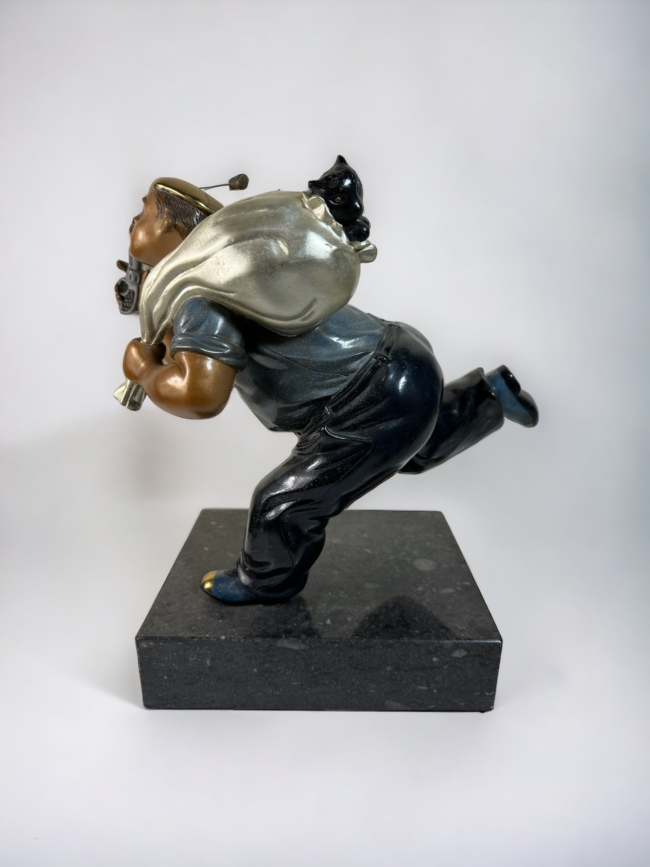 ☆ ヒロ・ヤマガタ ◇ ブロンズ ◇ CAT BURGLAR ◇ 限定 ◇ 証明書付