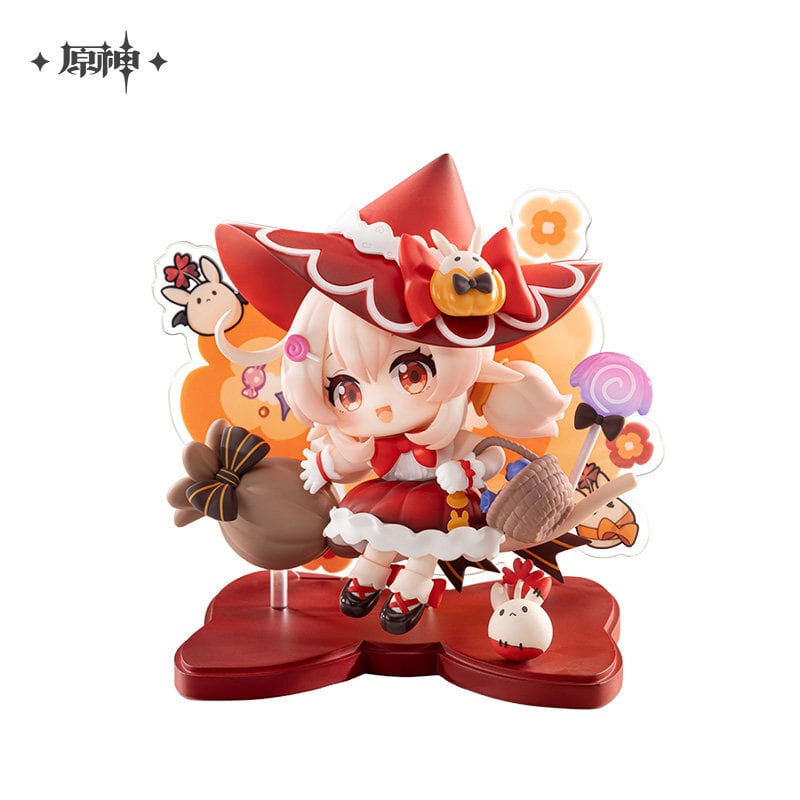 原神　クレー　まとめ売り 期間限定」原神 クレー ちびキャラ ミニフィギュア 特典色紙付き 公式