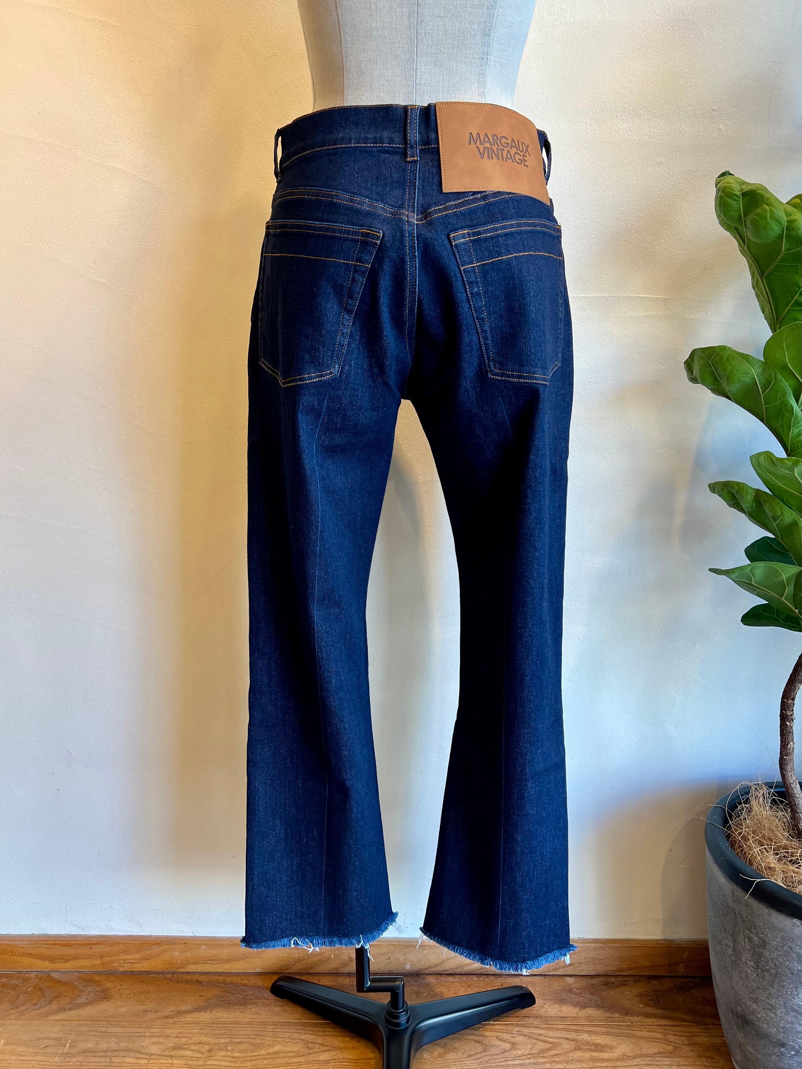 MARGAUX VINTAGE / onewashセンター加工デニム | anouk