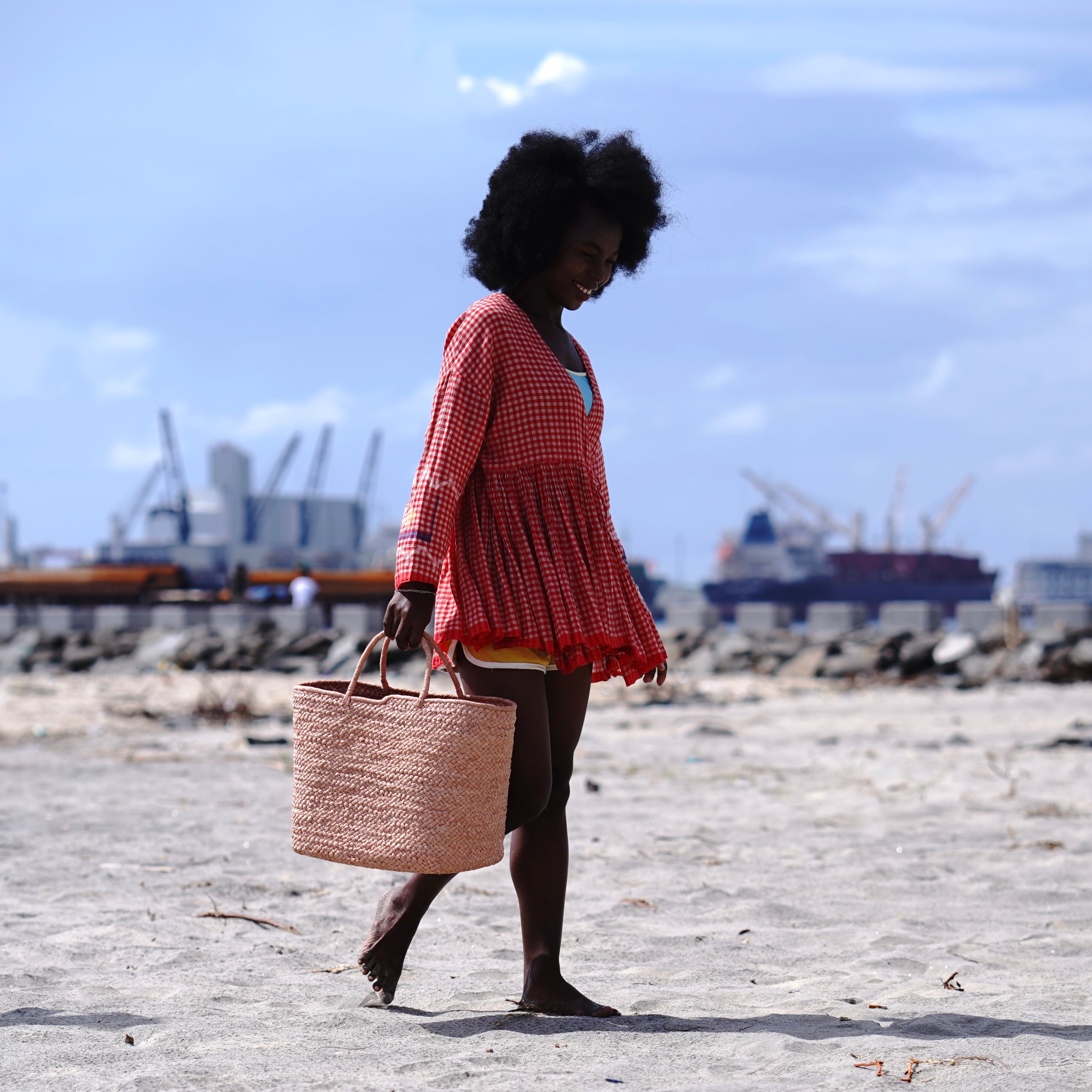 Marche Bag (L) - Pink | AMPIANA