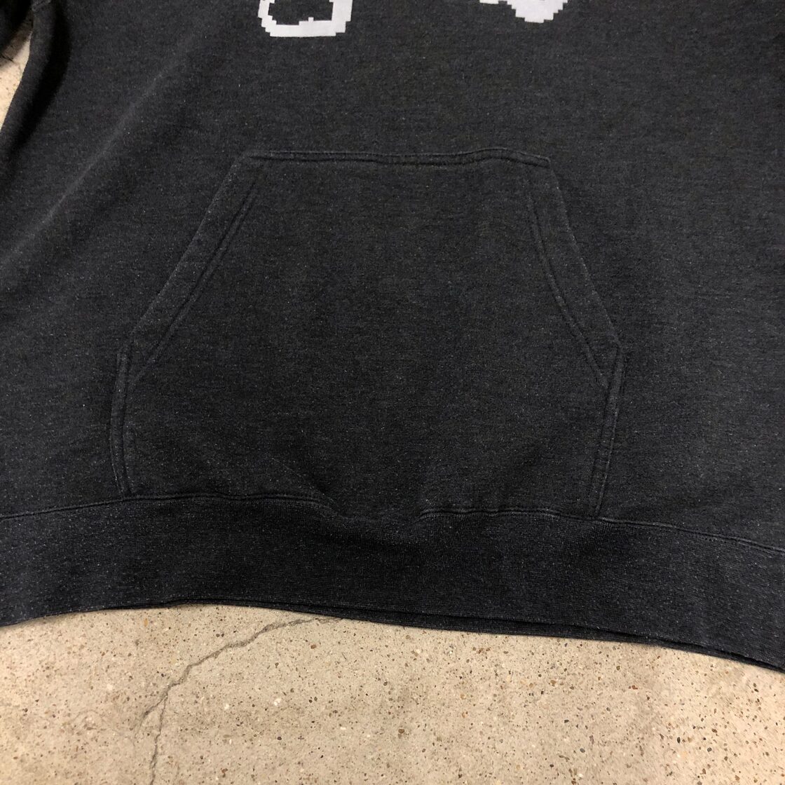 00s OLD STUSSY/Cross Bone print Hoodie/L相当/クロスボーンプリント 