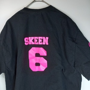 ギルダン　ドミニカ製　半袖　プリントTシャツ　ブラック　メンズ　M