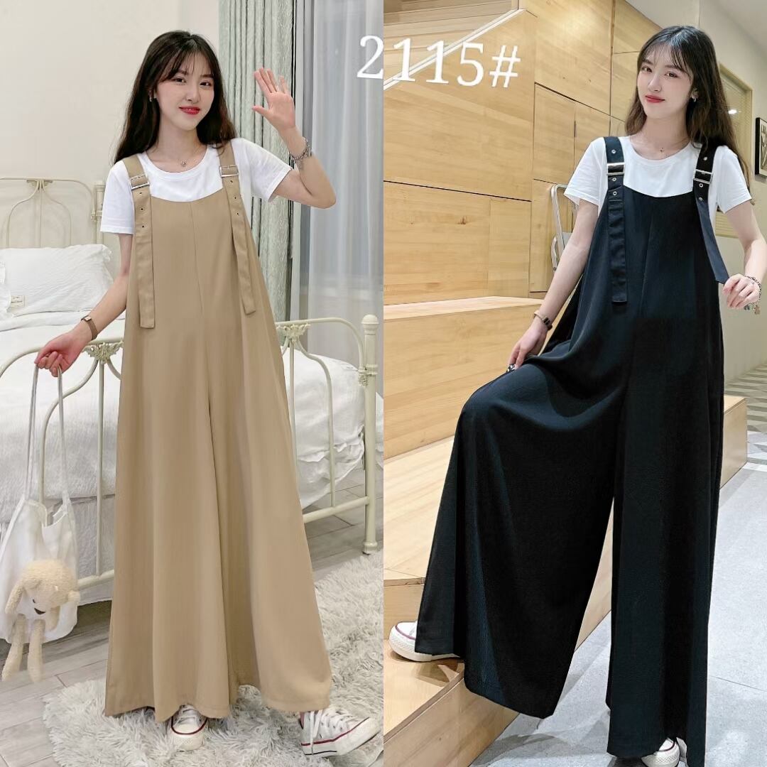 ワイドサロペット　AJ33287-2115　