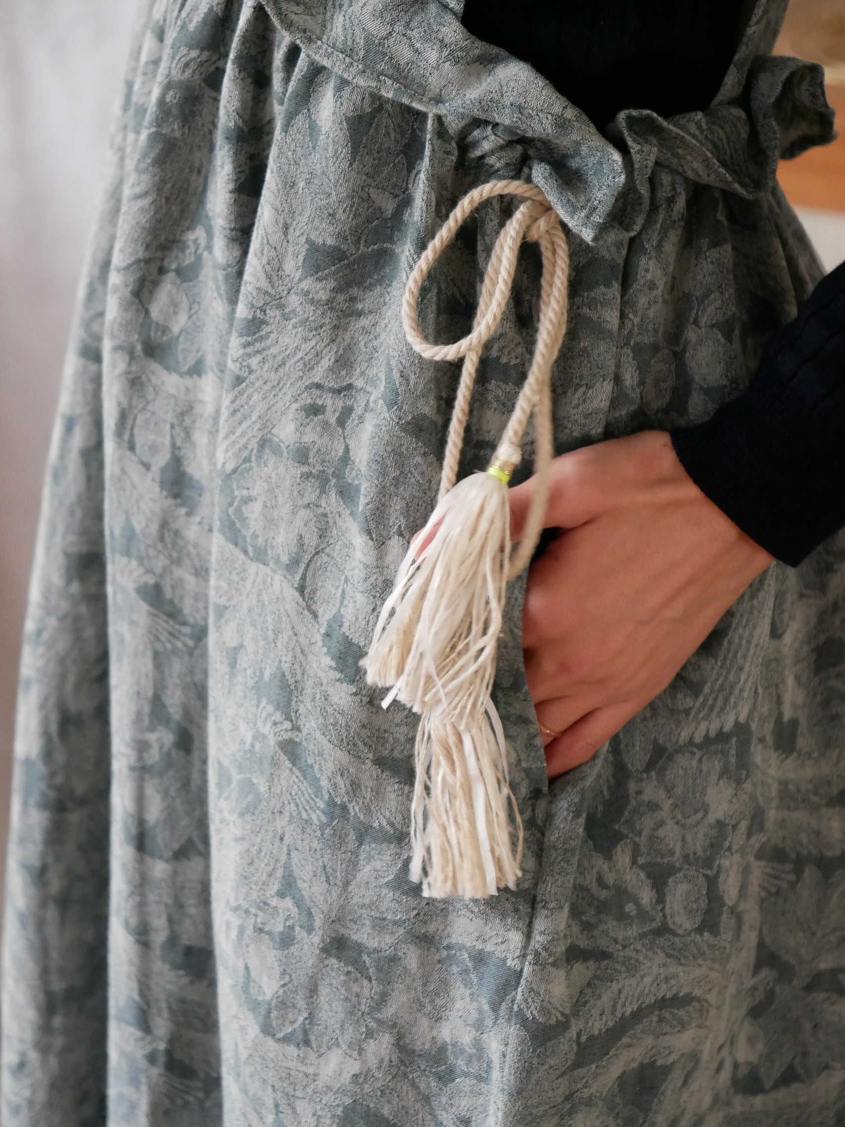 YURTAO】mori JQ パンツドレス〈green〉 | zuhka