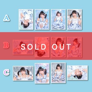 【姫野ひなの 生誕記念】ブロマイド4種1セット（×3パターン）【MVG058】